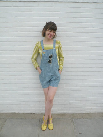 What I’ve been sewing: Turia Dungarees