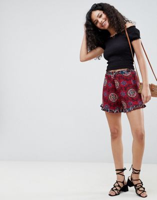 Cherry culottes and shorts sewing pattern inspiration