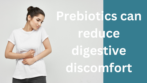 prebiotics can reduce digestive discomfort