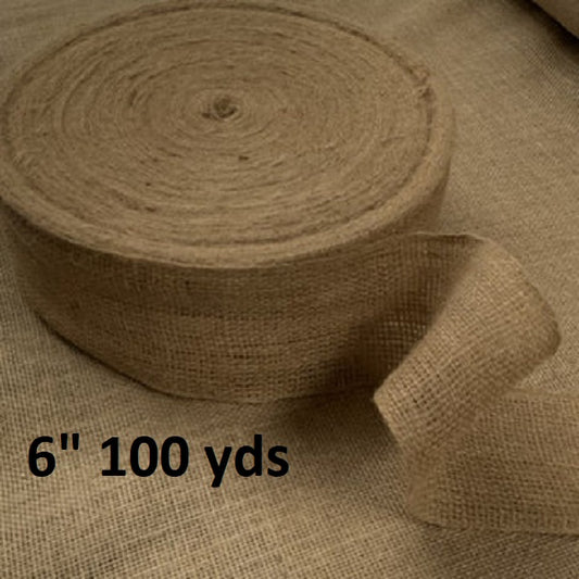 14 Wide Premium Natural Burlap Jute Roll Serged Fabric 10 yards/ 30 foot  Choose