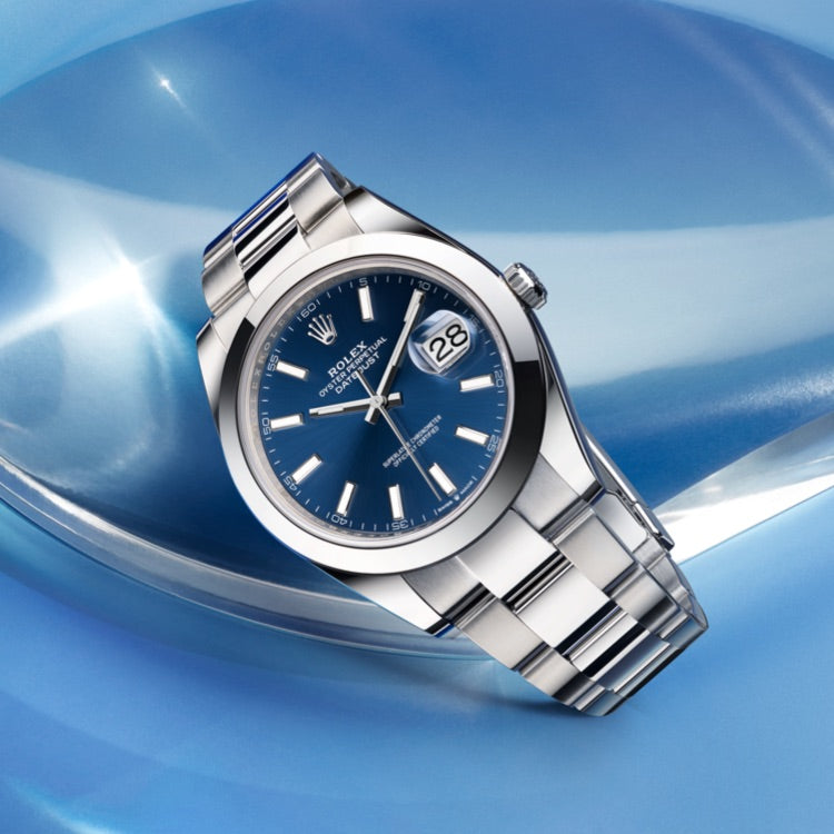Rolex Oyster Perpetual Datejust Blue Dial