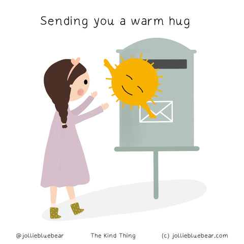 Sending you a warm hug | The Kind Thing #1