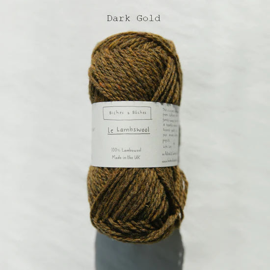 Billede af Le Lambswool: Dark Gold