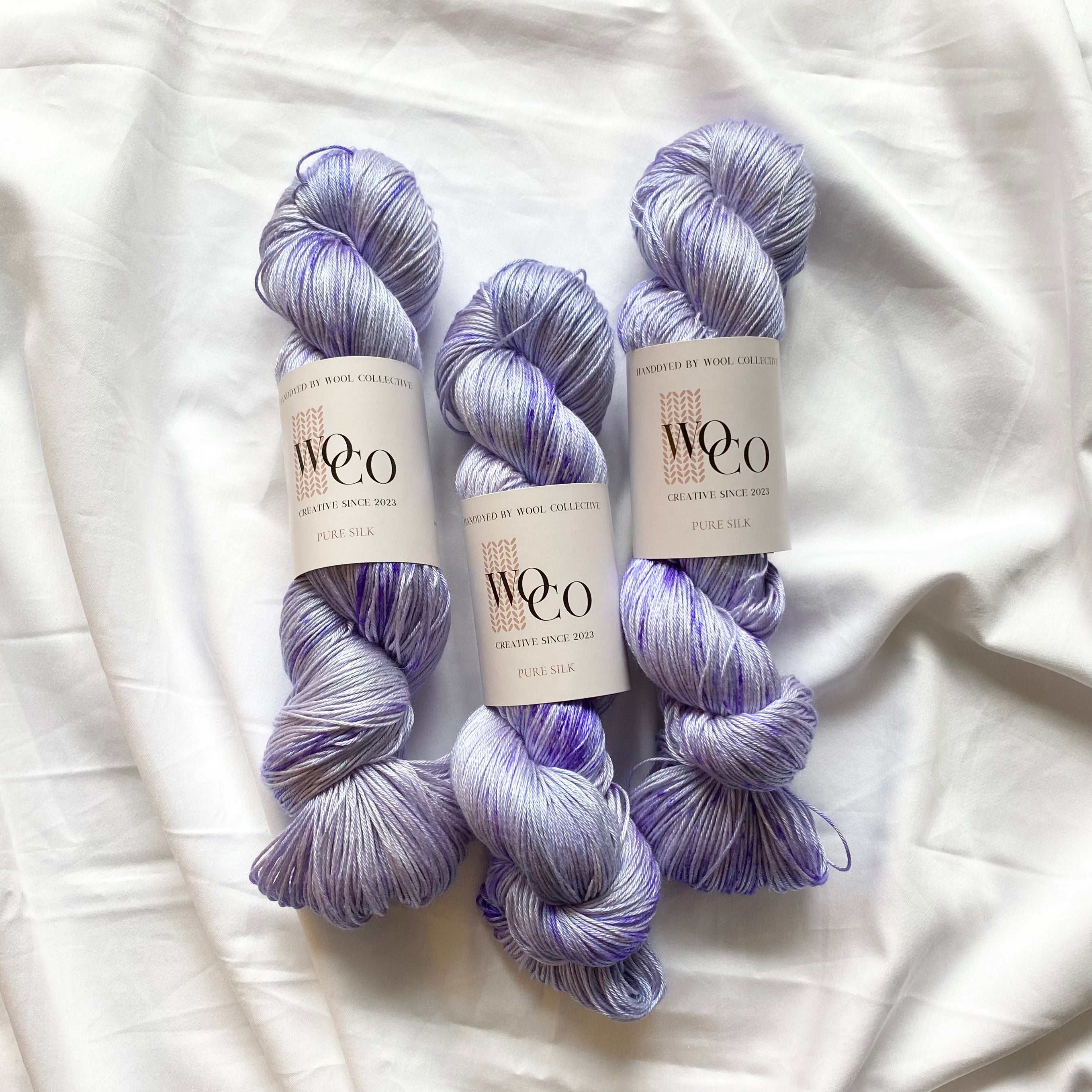 Se Pure Silk: Lavender Haze hos Wool Collective