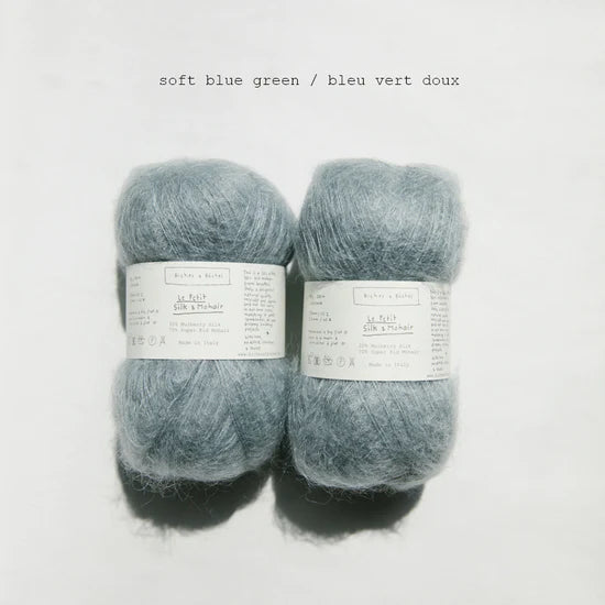 Billede af Le Petit Silk & Mohair: Soft Blue Green