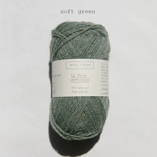 Se Le Petit Lambswool: Soft Green hos Wool Collective