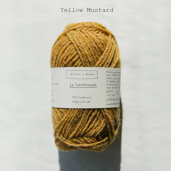Billede af Le Lambswool: Yellow Mustard