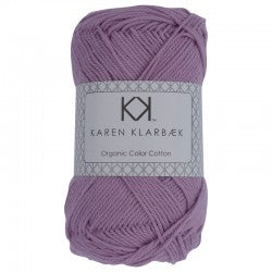 Se Organic Cotton 8/4: Lilac (0009) hos Wool Collective