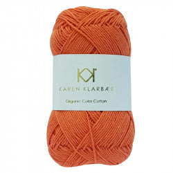 Se Organic Cotton 8/4: Orange (0072) hos Wool Collective