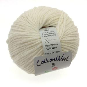 Billede af CottonWool 5: Råhvid (101)