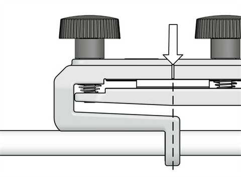 Tormek SE-77 Square Edge Jig