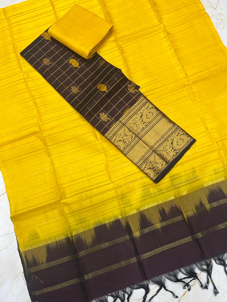 MANGALAGIRI PATTU Dress Materials