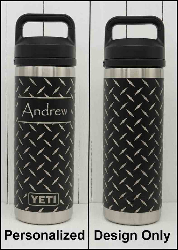 Laser Engraved Gift for Mom - YETI® or Polar Camel Tumbler with Hibiscus  Flower Wrap-Around Design