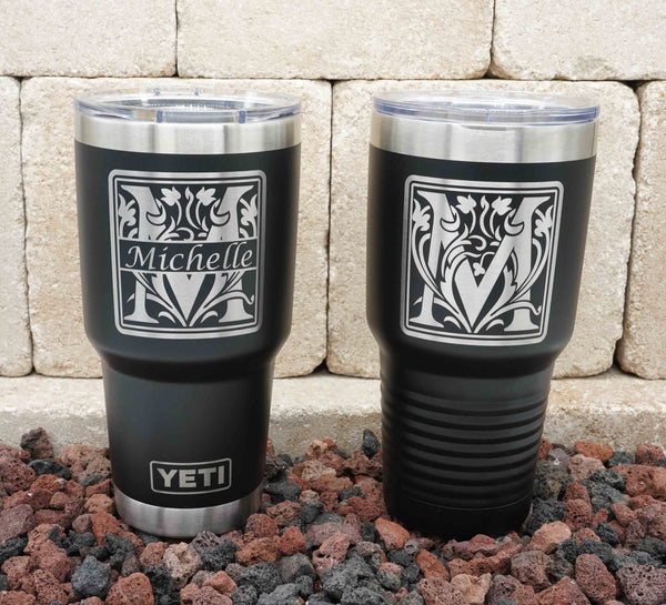 Personalized Custom Engraved YETI® W/ Lid or Polar Camel Wine Tumbler  Birthday Gift Logo Unique Book Movie Quote Song Lyric Verse 