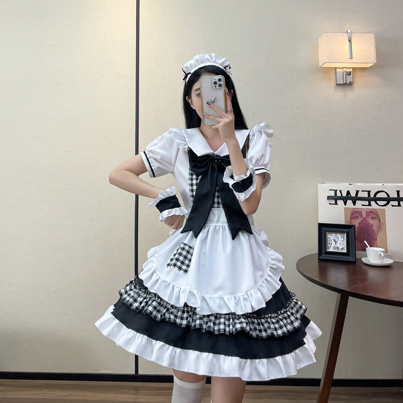 メイド服 S ロリータ ハロウィン コスプレ 仮装 ワンピース レディース 