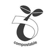 Compostable recycling symbol