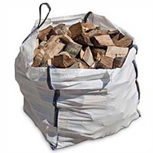 Dumpy Bag of 1 tonne of logs