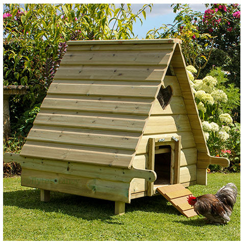 Hobby Henhouse made of Treated Redwood