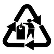 Recycling Glass symbol