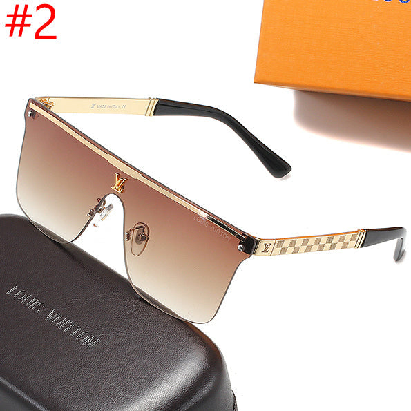 Louis Vuitton LV Fashion Women Men Summer Sun Shades Eyeglasses 