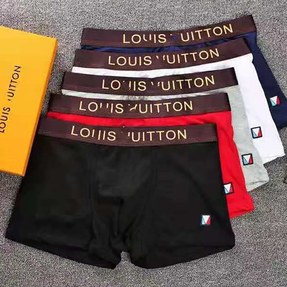 GG LV Louis Vuitton Men Briefs Shorts Underpants Male Cotton Underwear