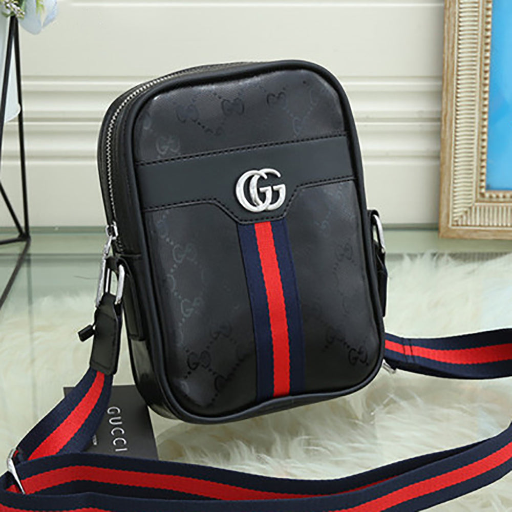 GG Alphabet Print Men's Women's Crossbody Bag Waist Bag 