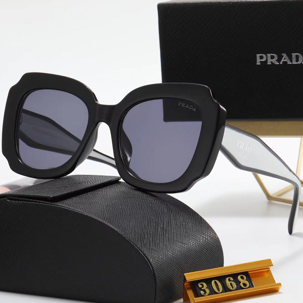 PRADA Hot Letter Logo Women's Glasses Beach Sun Leisure Sunglasses