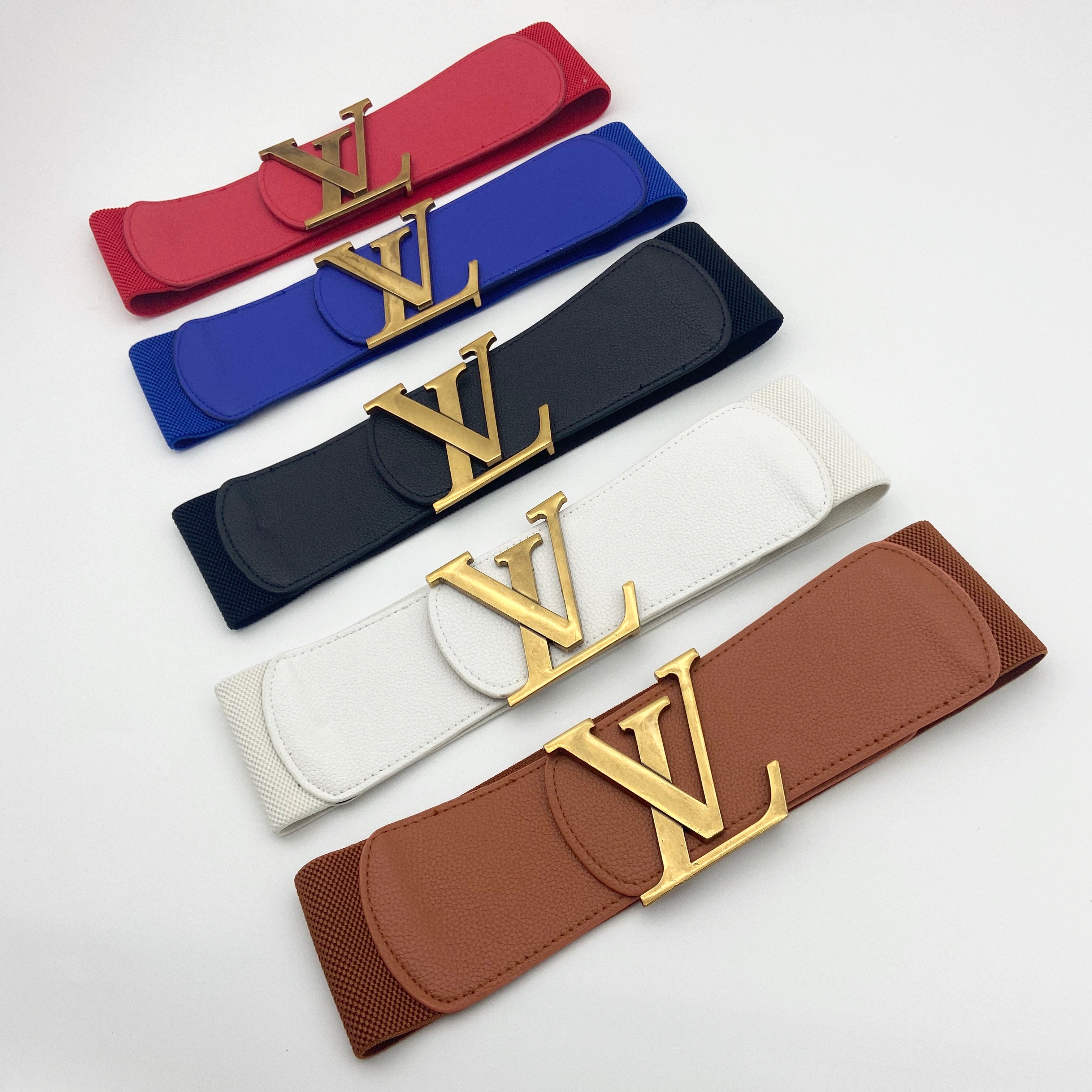 GG LV Louis Vuitton Hot Sale Letter Buckle Large Belt Beltph