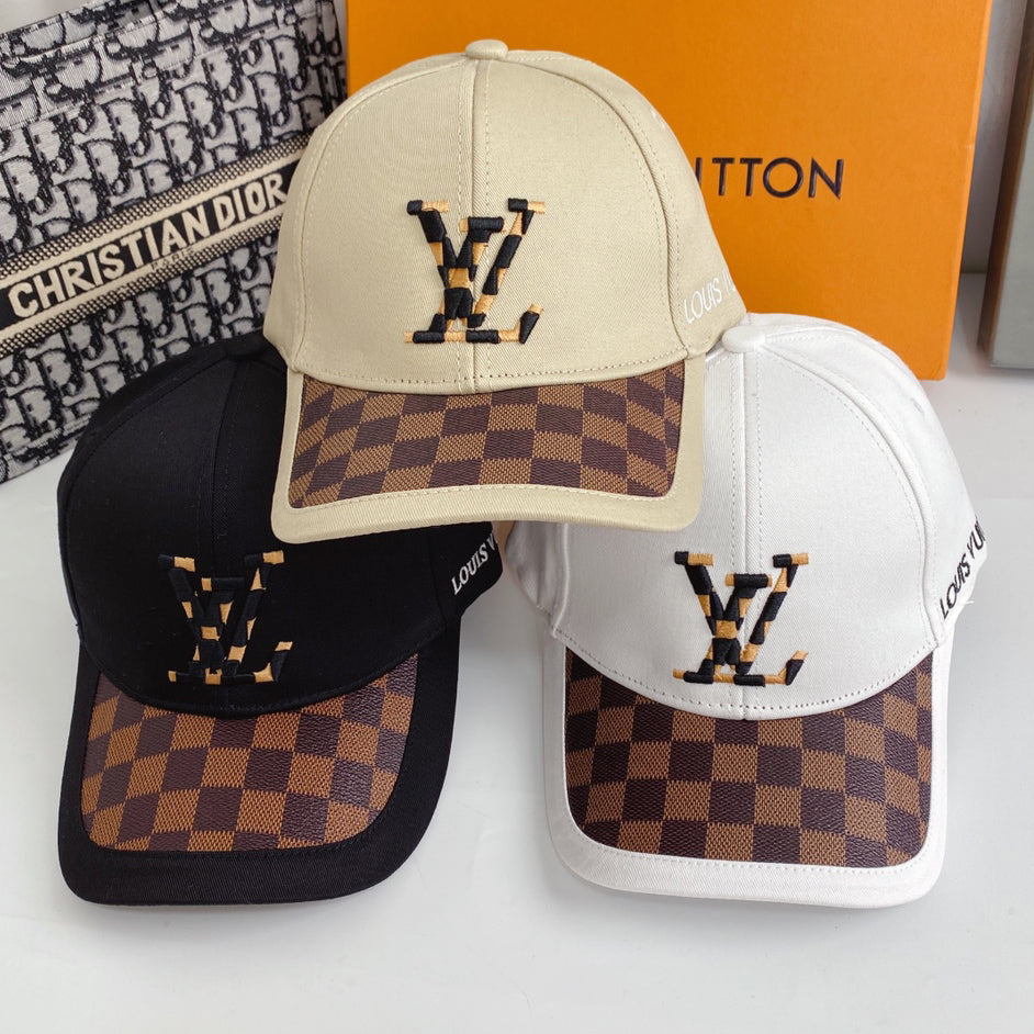 LV Louis Vuitton Embroidery Woman Men Fashion Sport Baseball Hat