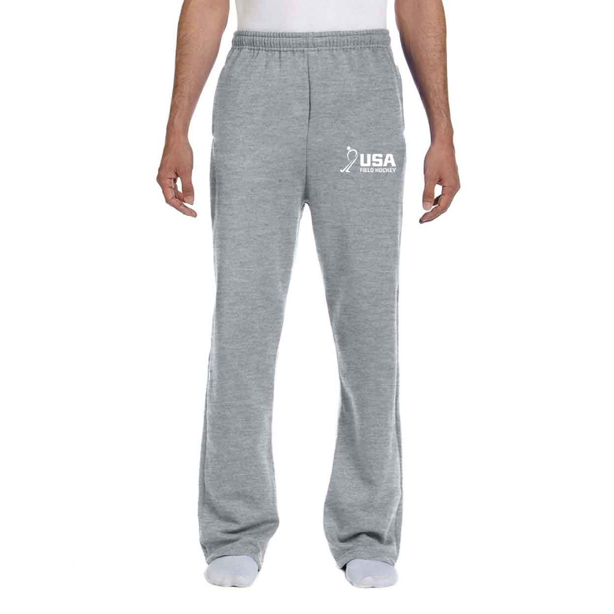 USA Field Hockey Unisex Open Bottom Sweatpants