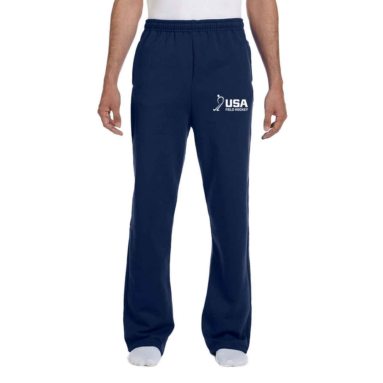 USA Field Hockey Unisex Open Bottom Sweatpants