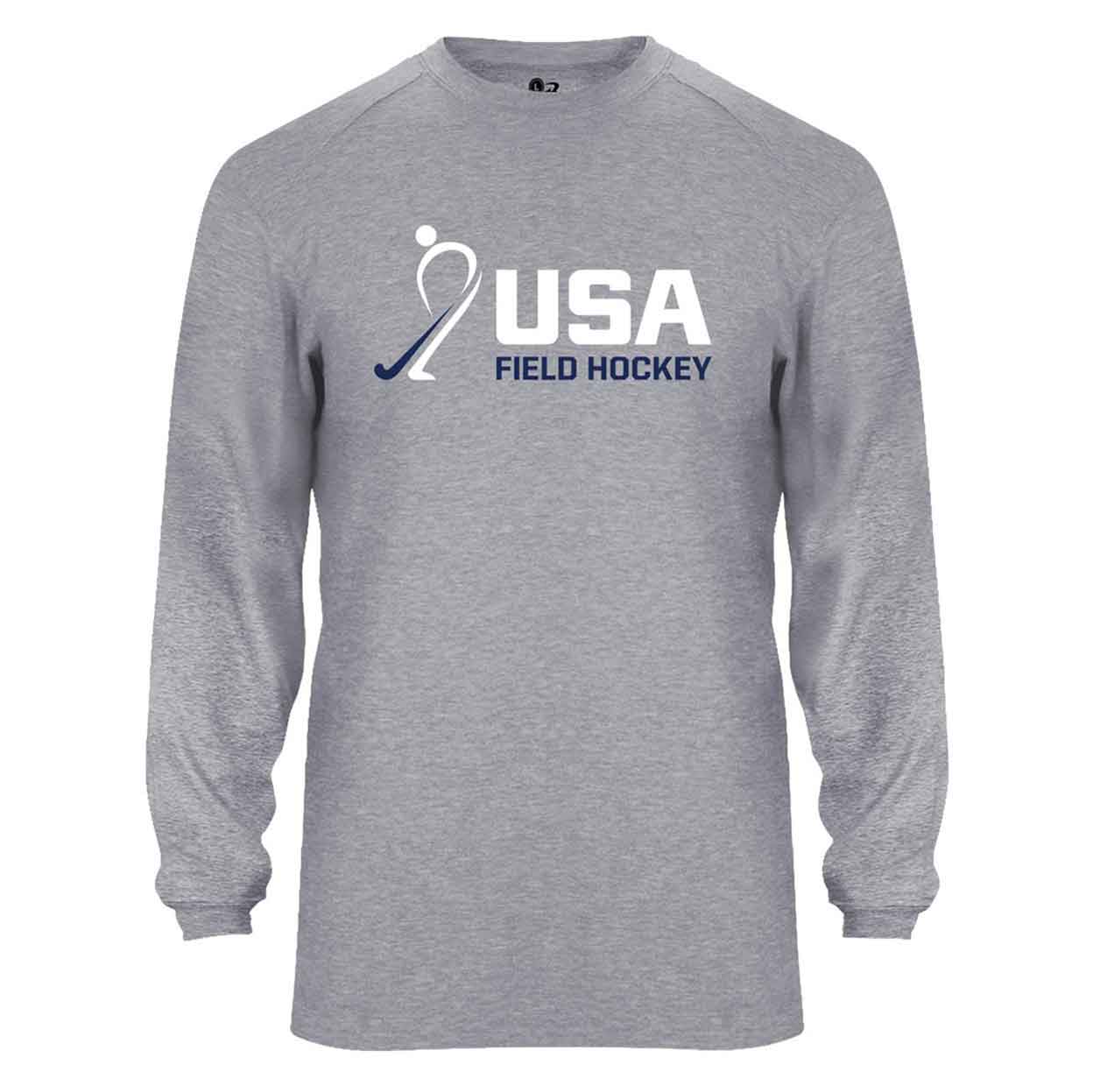 USA Field Hockey Long Sleeve Performance Tee