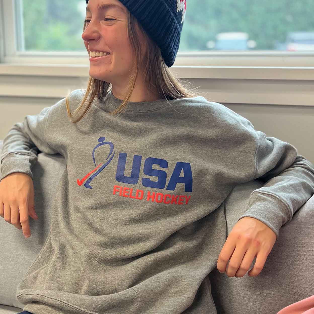 USA Field Hockey Unisex Crewneck Sweatshirt