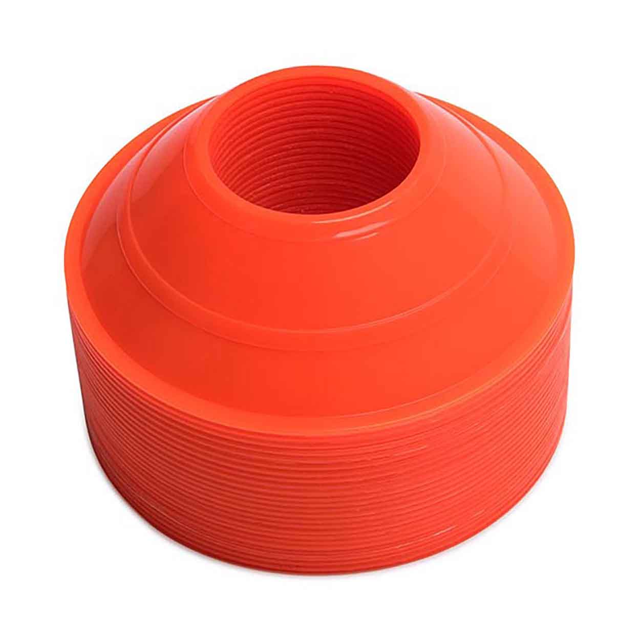 Mini Neon Disc Cones - Set of 25