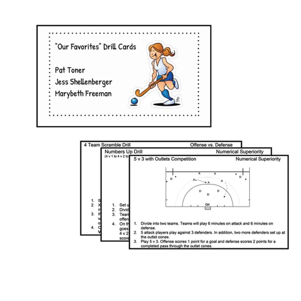 Pat Toner Our Favorites Drill Cards