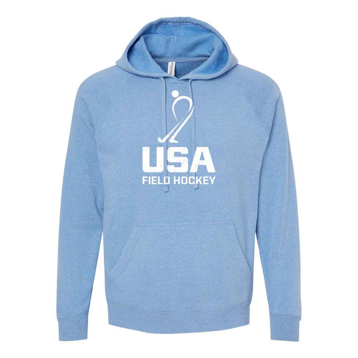 USA Field Hockey Unisex Raglan Hooded Sweatshirt