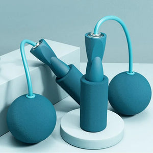 Cordless Jump Rope With Heavy Balls For Weight Loss - Fitness Galore