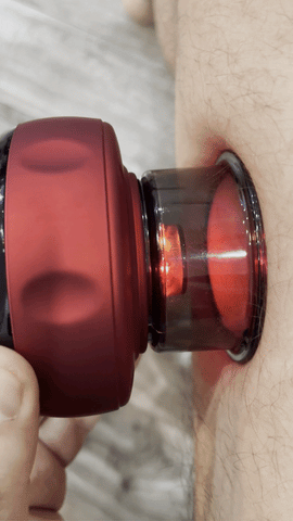 Demonstration of fitness galore's cupping massager