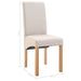 Dining Chairs 4 pcs Cream Fabric - Marions home
