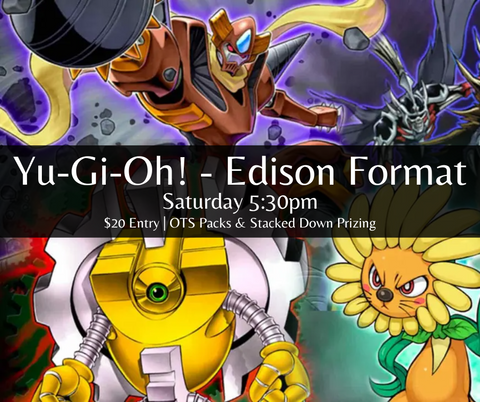 Yu-Gi-Oh! Edison Format at Elemental Arcade Gosford Saturday Nights