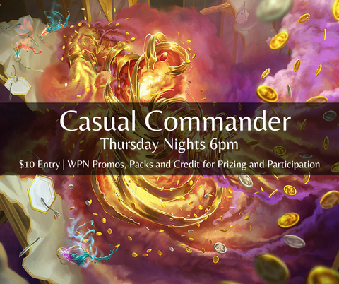 Magic: The Gathering Commander (Casual Games) at Elemental Arcade Gosford Thursday Nights