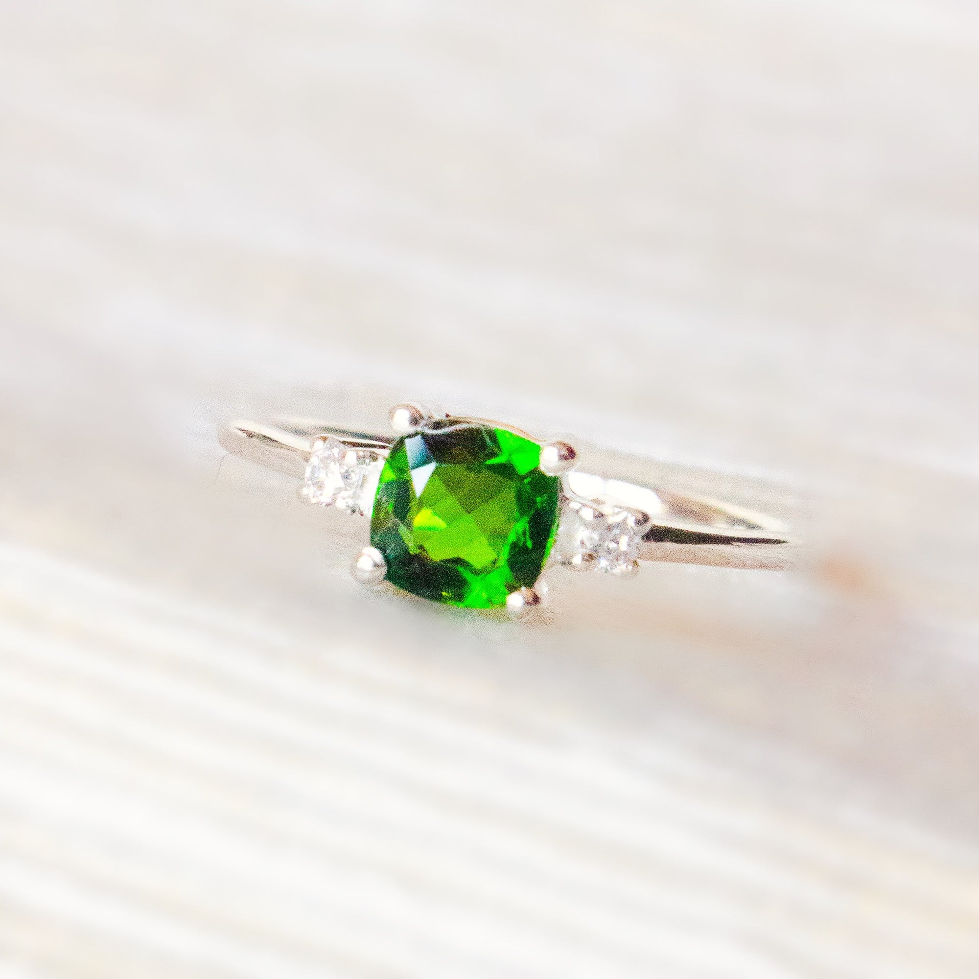 Diana Ring (Chrome Diopside)