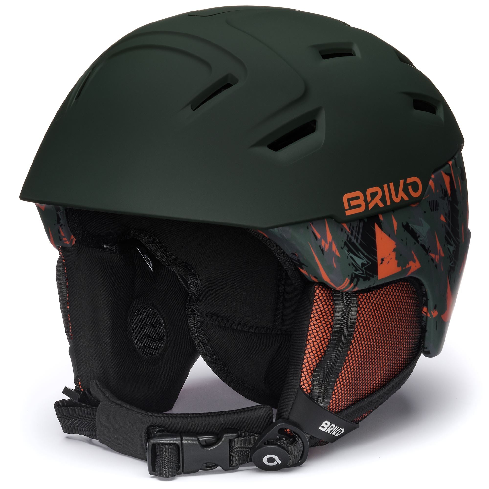 STORM 2.0 - Helmets - Helmet - Unisex - MATT TIMBER GREEN-CUTTY SARK  GREEN-POMEGRANATE ORANGE