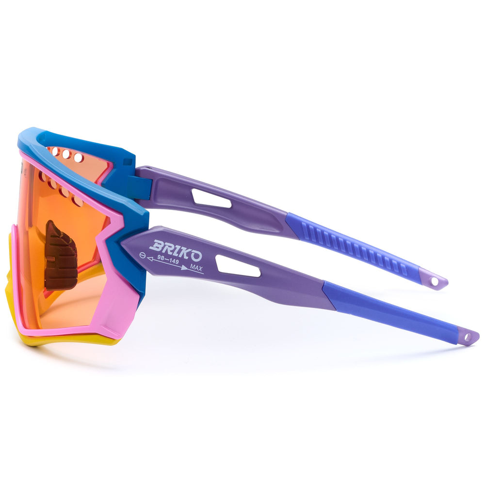Glasses Unisex DETECTOR Sunglasses A21 MULTI PINK TURQUOISE GRADIENT-BM3 –