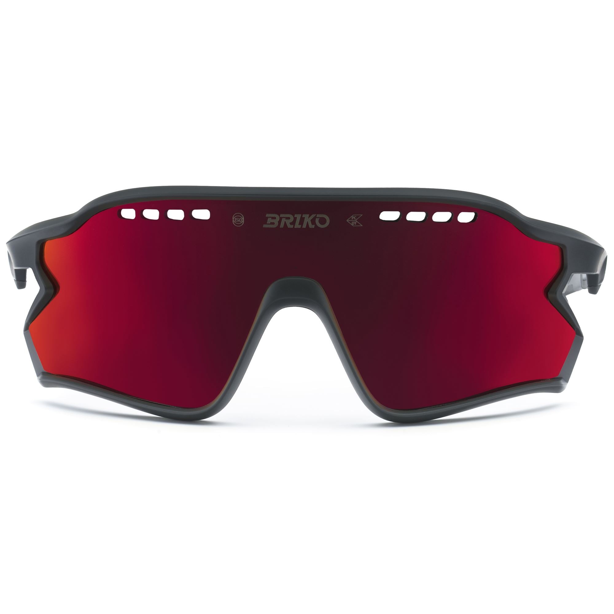 Glasses Unisex DAINTREE Sunglasses BLACK RED - SB3 – Briko.com