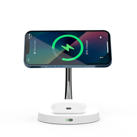 Chargeur MagSafe Duo avec Lampe pour Apple & Android