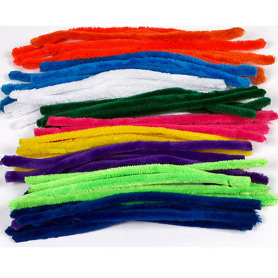 High Quality Short White Pipe Cleaners approx 100 – Economy of