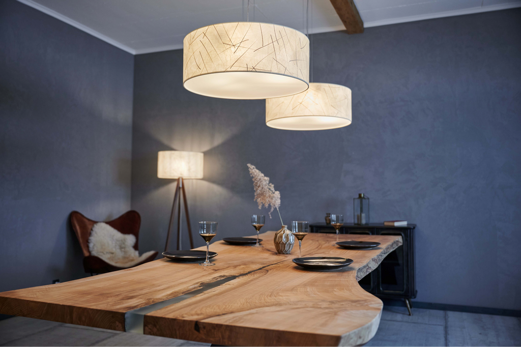 Wooden tables from Leuchtnatur
