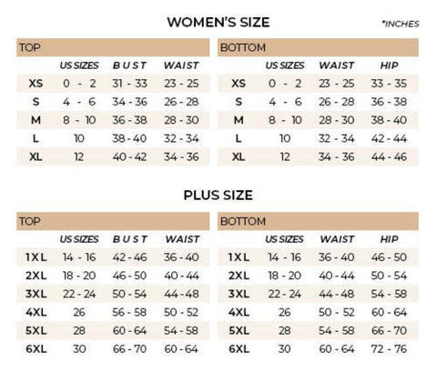 Sizing Guide – The Honey Co. Boutique