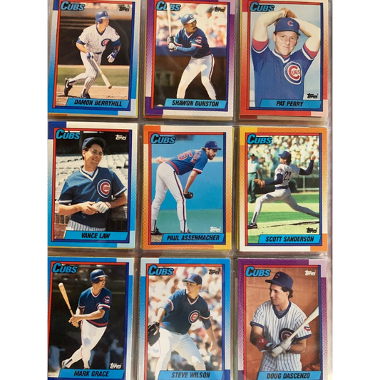 Pete Incaviglia - Cubs #93 Score 1990 Baseball Trading Card